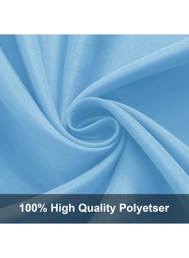 Joccun 8X10 FT Light Blue Backdrop Background for Photography,Polyester Backdrop Curtain Background Screen for Photography,Photoshoot,Video Recording,Studio(8X10ft,Light Blue) - Image 3