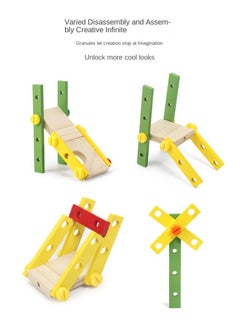 Generic Children disassemble building blocks knock ball disassemble screw toy car assemble and disassemble educational early education toys, suitable for 3-10 years old boys and girls birthday gifts  - Image 5