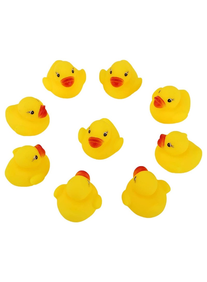 50 Pack Mini Rubber Ducks - Ideal Bath Toys for Babies, Fun Party Favors & Colorful Decorations for Kids' Celebrations! - Image 5