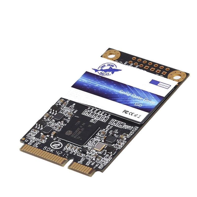 Dogfish SSD Msata 64GB Internal Solid State Drive Mini Sata Disk Drive High Performance Hard Drive for Desktop Laptop Notebook(MSATA, 64GB) - Image 1