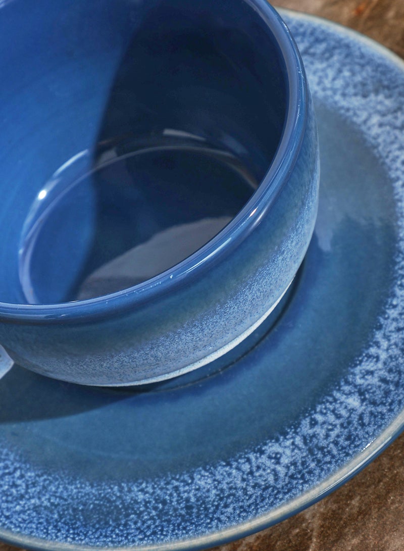 Sass & Belle Blue Mojave Tea Cup & Saucer Set - Image 3