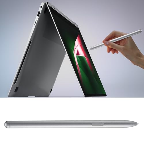 CaoXiong Galaxy Book 4/5 Pro 360 Pen for Samsung Book Pro 4 360 S Pen for Samsung Galaxy Book 5 360 Stylus Pen with Pen Nibs Replacement (Silver) - Image 4