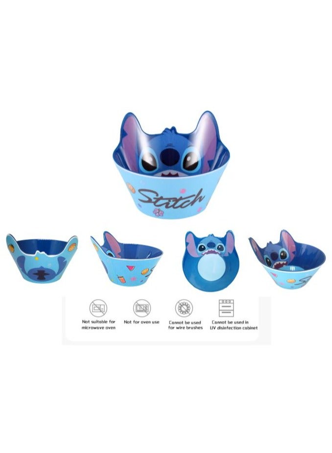 Anti Fall Melamine Plastic Childrens Dining Bowl and Water Cup w/ 3D Assorted Cartoon Characters - Image 3
