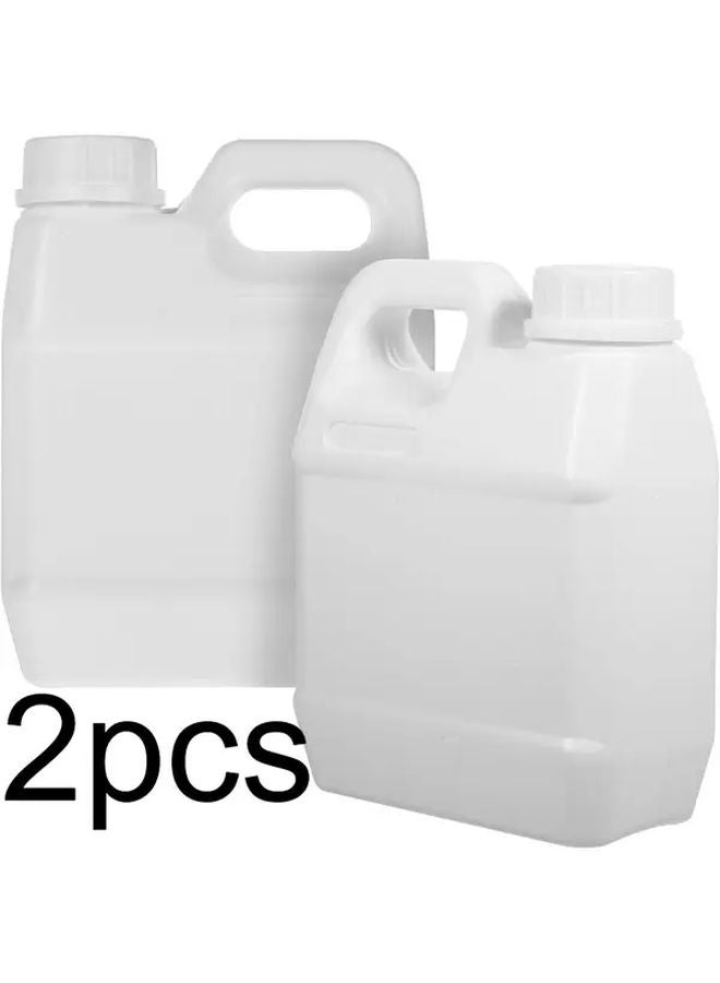 2pcs 1 Liter Heavy Duty Airtight Leakproof Fuel Oil Storage Bottles for Motorcycle Car RV - Image 1