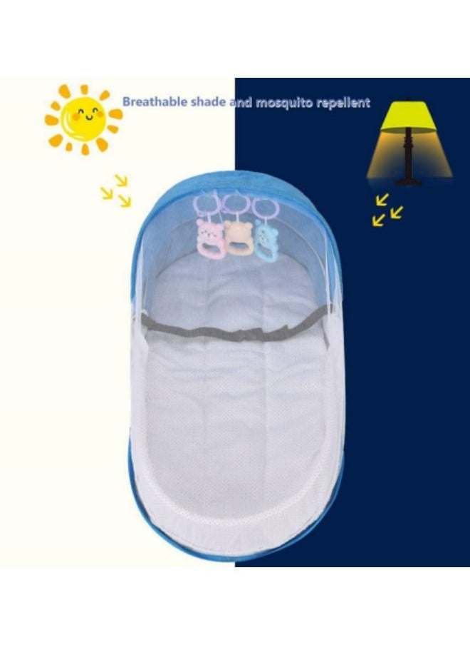 Baby Travel Cot with Net and Awning Portable Baby Cot Changing Bag Foldable Baby Cot with Net Cuddly Nest Baby Cot Grey - pzsku/Z6D52C9B5A551EAD37277Z/45/_/1702549868/4597c420-e50c-47c3-a5b6-3415085a248a