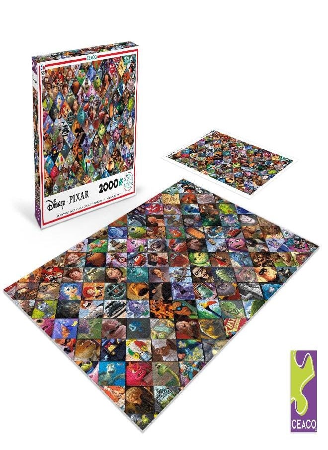 Ceaco Ceaco - Disney/Pixar Clips - 2000 Piece Jigsaw Puzzle , 5"  - Image 2