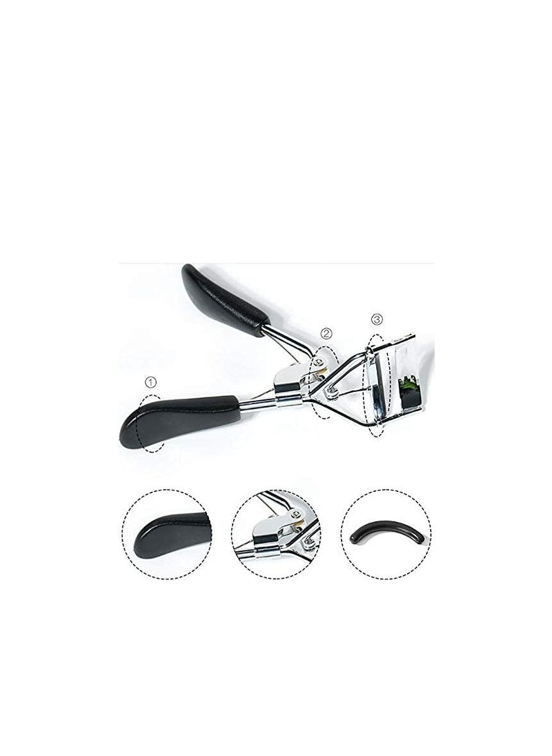 ORiTi - ORiTi Eyelash curler mini portable trimmer makeup tool beginners use advanced silicone pressure pads to create a perfect curl for all eye shapes - Image 1