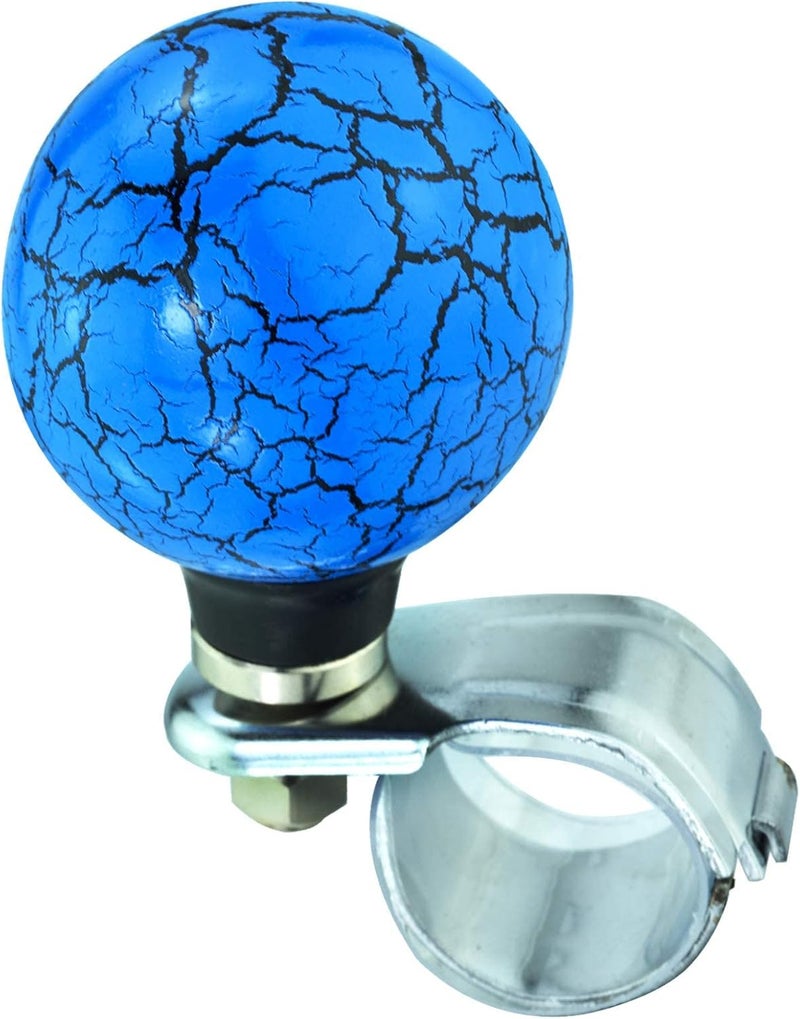 Lunsom Ball Steering Wheel Knob Marbling Round Suicide Spinner Turning Grip Helper Driving Power Aid Handle Control Car Booster - Image 5