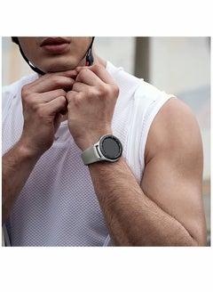 Y&D 22mm Silicone Strap Compatible With Samsung Galaxy Watch 46mm /Galaxy 3 45mm /Gear S3 Frontier/Classic, Soft Sport Wristband Replacement Straps For Men Women, Gray  - Image 5