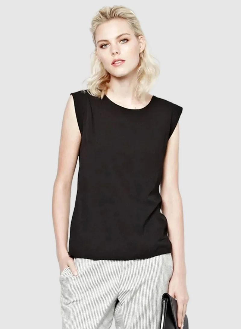 French Connection Polly Plains Cappedtee T-Shirt