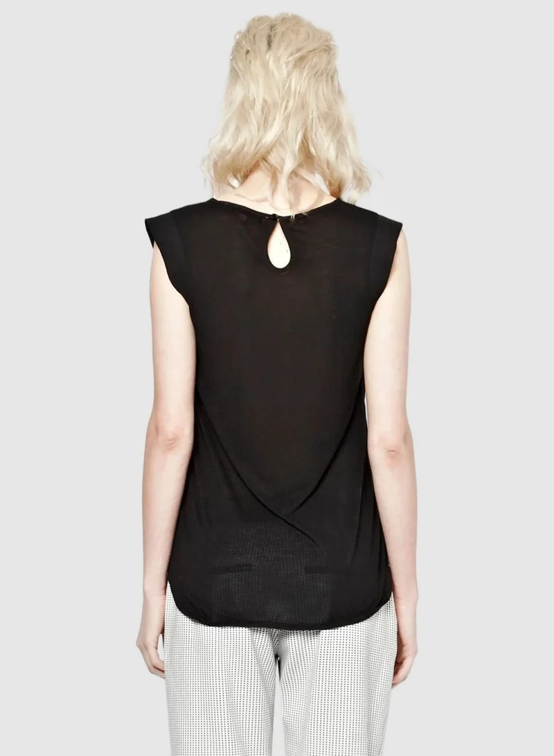 French Connection  Polly Plains Cappedtee T-Shirt for Women | Best Price UAE