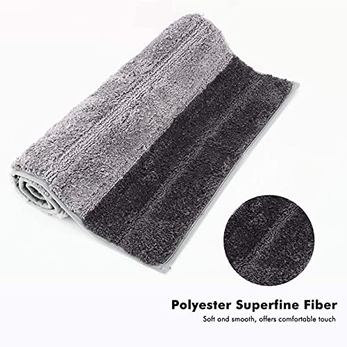 T Decore Door mats for Home Entrance Living Room | Anti Skid Doormats for Bathroom Entrance and Bedrooms | Main Door mats for Entrance (Gradient Grey, 20 x 32 Inch) - Image 3