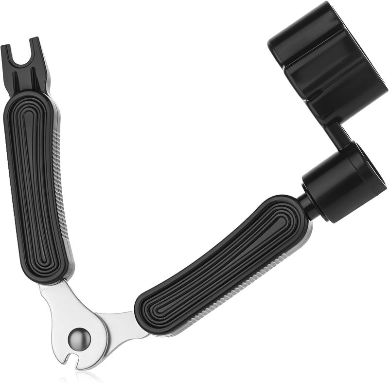 Scalebee Guitar String Winder Cutter Pin Puller - 3 In 1 Multifunctional Guitar Maintenance Tool/String Peg Winder + String Cutter + Pin Puller Instrument Accessories - Image 1