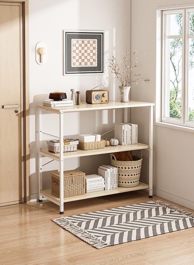 Harlan 3-Tier Coffee Corner Table, Minimalist Coffee Station Shelf, Kitchen Storage Rack, Console Table with Storage, Modern Versatile Utility Rack for Living Room, Hallway, Foyer, Entrance, Kitchen. - Image 4