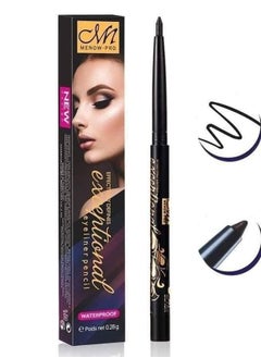 Mn MENOW MN Matic Long Lasting Waterproof Eyeliner Pencil 0.28g - Black 01  - Image 1