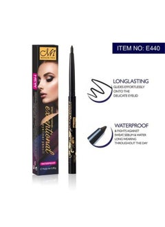 Mn MENOW MN Matic Long Lasting Waterproof Eyeliner Pencil 0.28g - Black 01  - Image 3