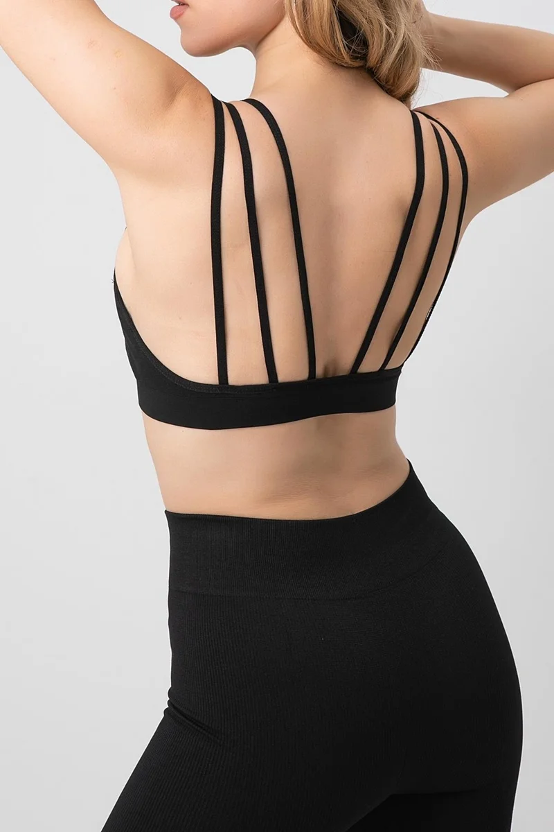 Gigotto Doremi Seamless Back Strap Padded Sports Bra