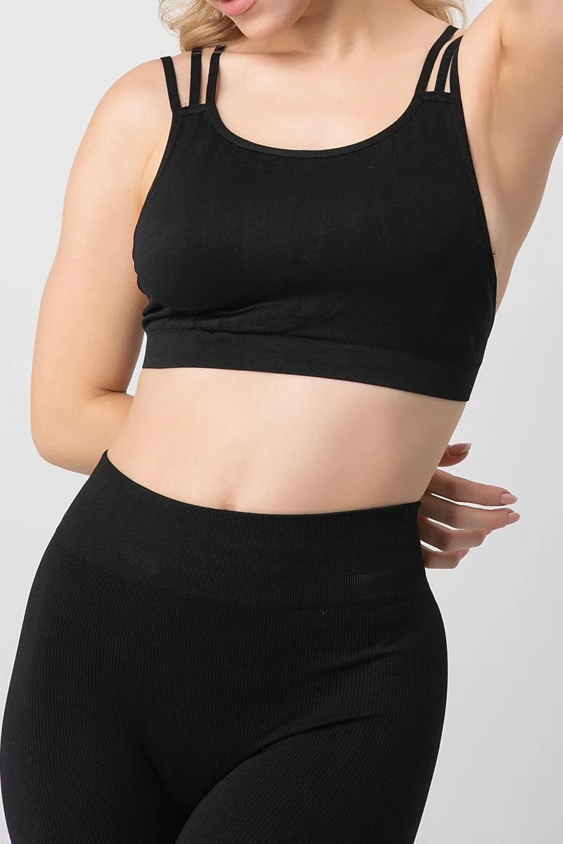 Gigotto Doremi Seamless Back Strap Padded Sports Bra