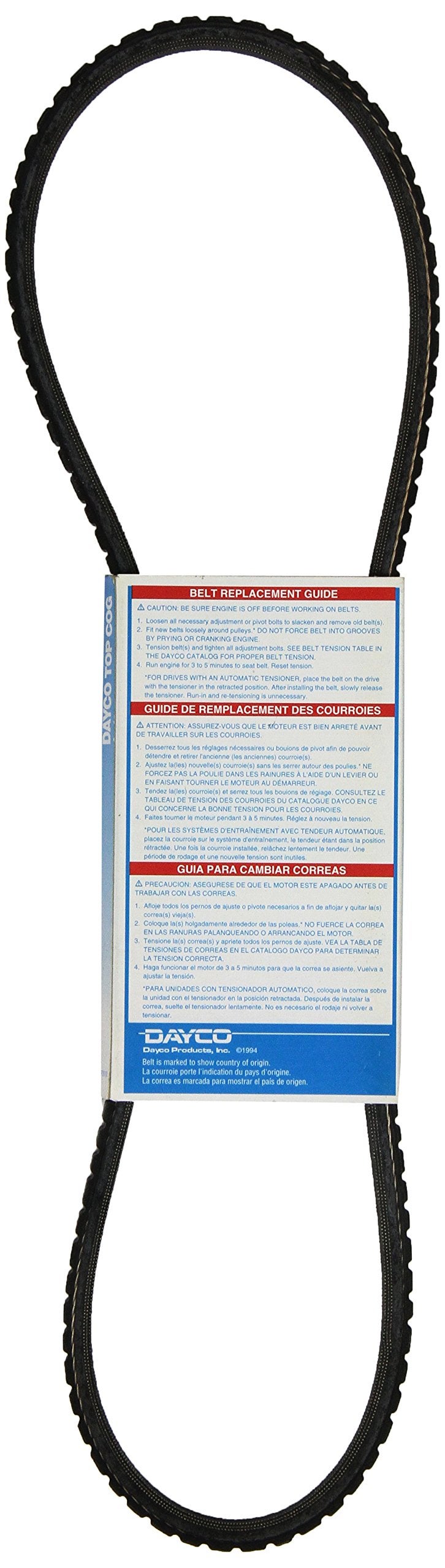 Dayco 15360 Accessory Drive Belt, Black - Image 2