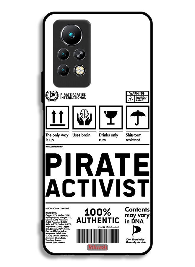 Tolwak Infinix Note 11 Pro Protective Case Cover Private Activist Sticker - Image 1