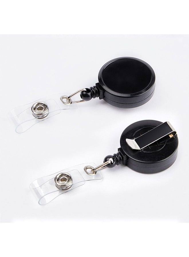 حامل بطاقة الهوية (أسود أبيض) 2 قطعة - Image 4