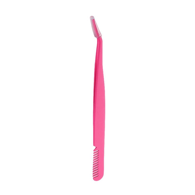 Stainless steel eyelash curler, false eyelash curler, eyebrow tweezers, lash extension aid - Image 2