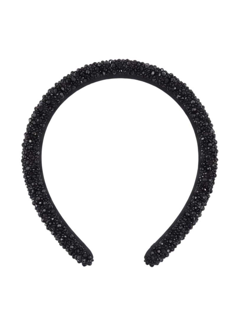 D'Daniela Nazia Headband for Girls - Black - Image 2