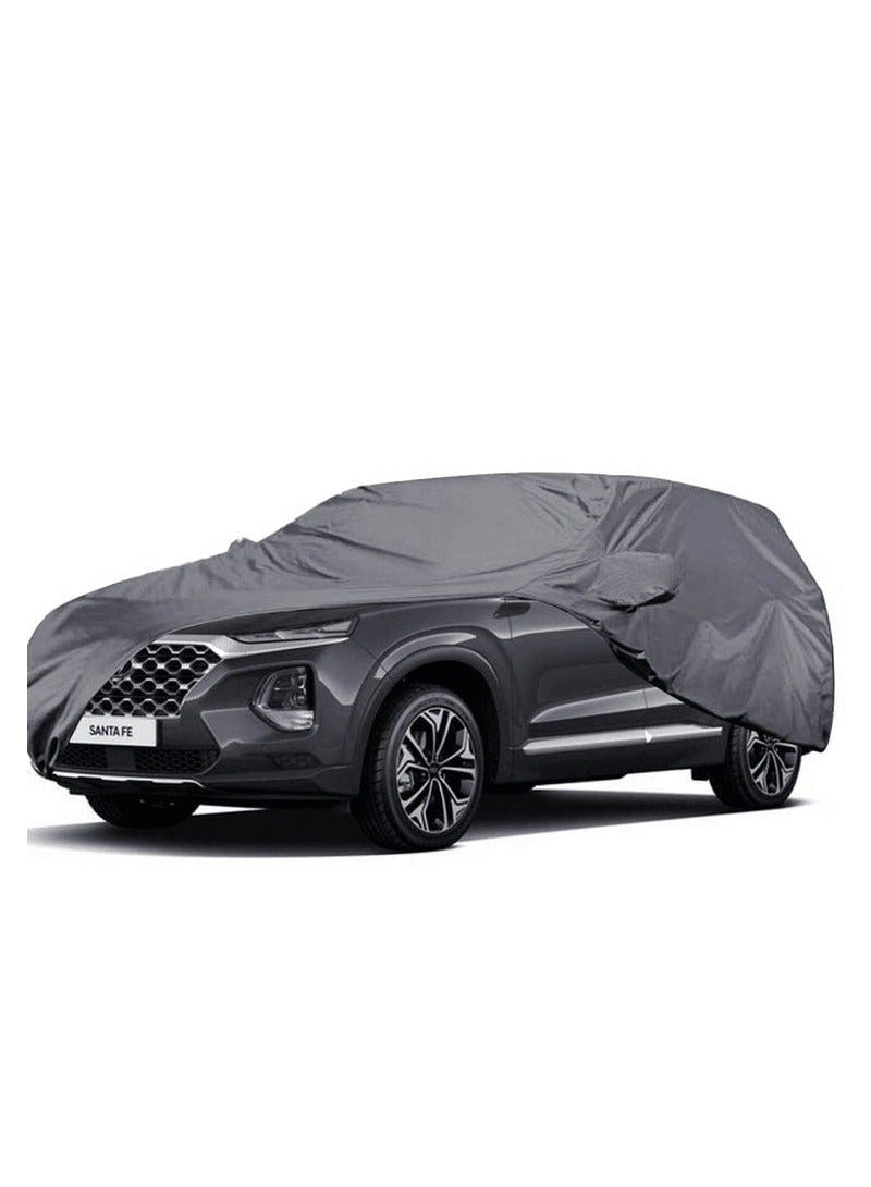 غطاء سيارة سانتا في مقاوم للماء ، غطاء حماية جسم السيارة ، غطاء سيارة سانتا في مقاوم للماء - Image 1
