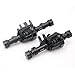 KYX Racing Metal Front Rear Axle Housing Axle Shell wBlack Cover for 110 RC Crawler TRX4 - Image 3