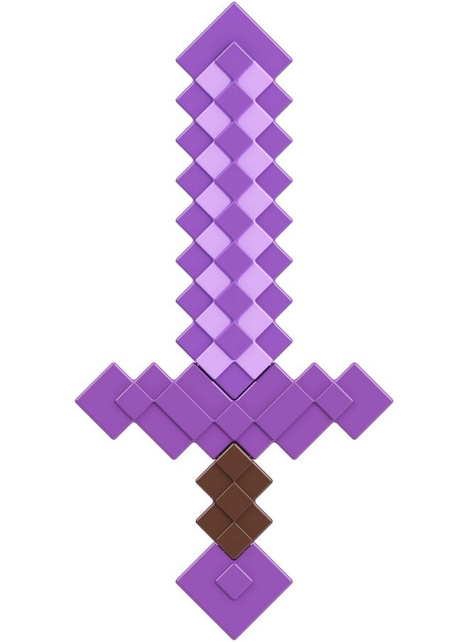 Mattel Games Mattel Minecraft Enchanted Sword, Kid-Sized Wearable Accessory for Role-Play & Costumes  - Image 5