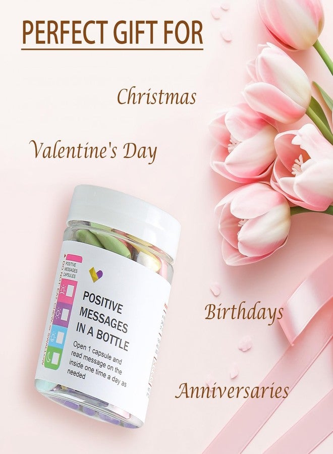KBFUSHI Positive Messages in a Bottle, Daily Affirmations for Women, Relaxing Gifts For Women Men,Stress Relief Get Well Soon,Encouragement/Inspirational Gifts. - Image 5