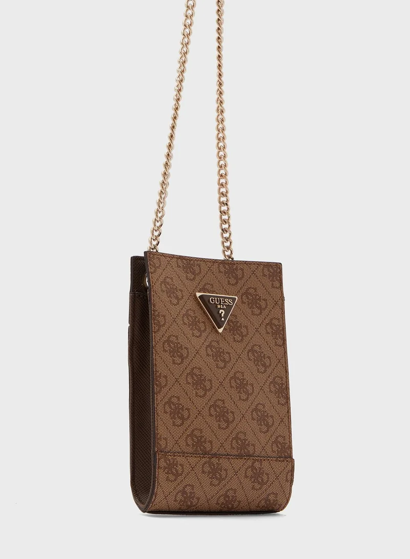 GUESS Cordelia Logo Chit Chat Crossbody