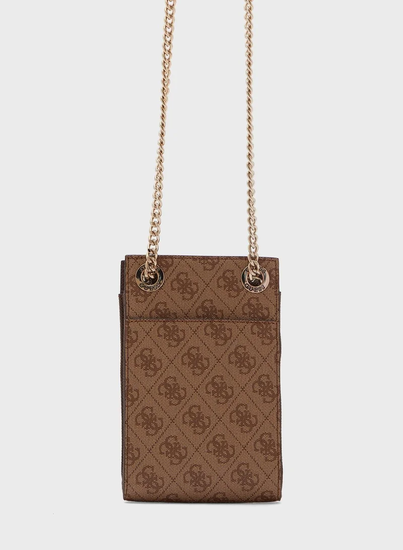 GUESS Cordelia Logo Chit Chat Crossbody