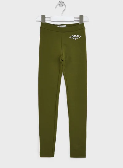 TOMMY HILFIGER Kids Logo Essential Leggings
