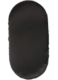 Pro Goleem Pro Goleem Satin Bassinet Sheet Great for Baby Hair Soft Silk Feeling Sheet for Cradle or Bassinet Pad＆Mattress for Boys and Girls Gift for Newborn and Infant Black  - Image 1