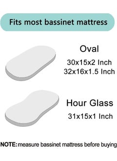 Pro Goleem Pro Goleem Satin Bassinet Sheet Great for Baby Hair Soft Silk Feeling Sheet for Cradle or Bassinet Pad＆Mattress for Boys and Girls Gift for Newborn and Infant Black  - Image 3