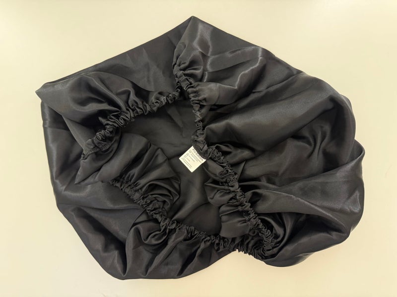 Pro Goleem Satin Bassinet Sheet Great for Baby Hair Soft Silk Feeling Sheet for Cradle or Bassinet Pad＆Mattress for Boys and Girls Gift for Newborn and Infant Black - Image 5