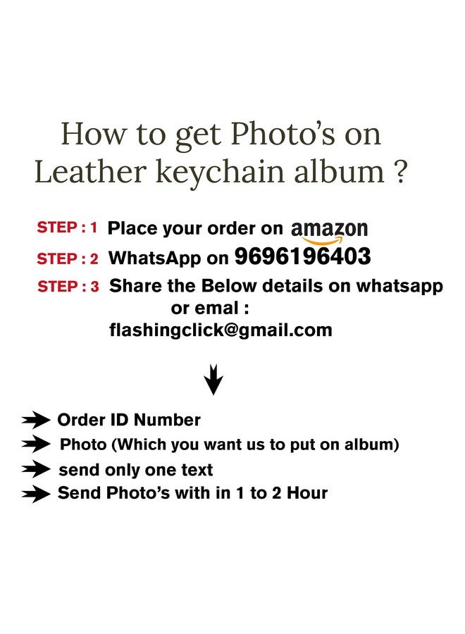 Flashing Click "Customizable Leather Photo Album Keyring - 12 to 24 Photos thoughtful gift options for various occasions Birthday, Anniversary, Couple Gifts, Family Keepsakes - Image 5