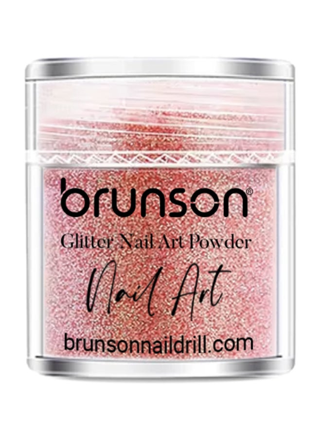 brunson Nail Art Glitter Powder Iridescent Fine Glitter Powder For Gel Nail Polish Gel And Acrylic Nail Art Powder (Diamond Dust) BGP08 - Image 1