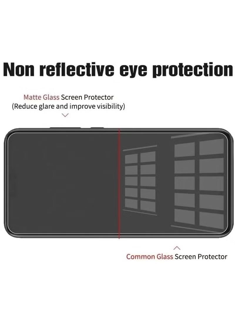 ELTRAZONE Matte Ceramic Screen Protector for iPhone 14 Plus – 1 Pack Full Adhesive Flexible Film, Anti-Spy Privacy Screen with Matte Finish, Anti-Fingerprint, Anti-Glare, Scratch Resistant, Case-Friendly Screen Guard for iPhone 14 Plus - Image 2