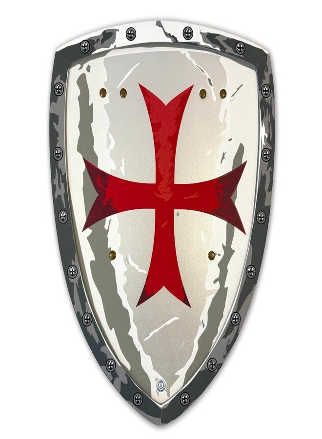 Liontouch - Maltese Knight Shield - Age 3-8 Years | Medieval Pretend Play Foam Toy for Children with Classic Red Cross Theme | Safe Weapons & Battle Accessory for Kid’s Dress Up & Costumes - Image 1