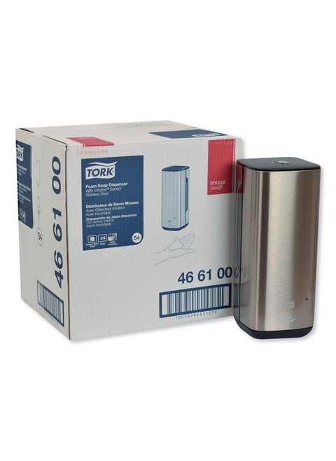 Tork Intuition™ Sensor Skincare Dispenser Stainless Steel S4, for Hand Soap and Hand Sanitizer, Image Range, 466100