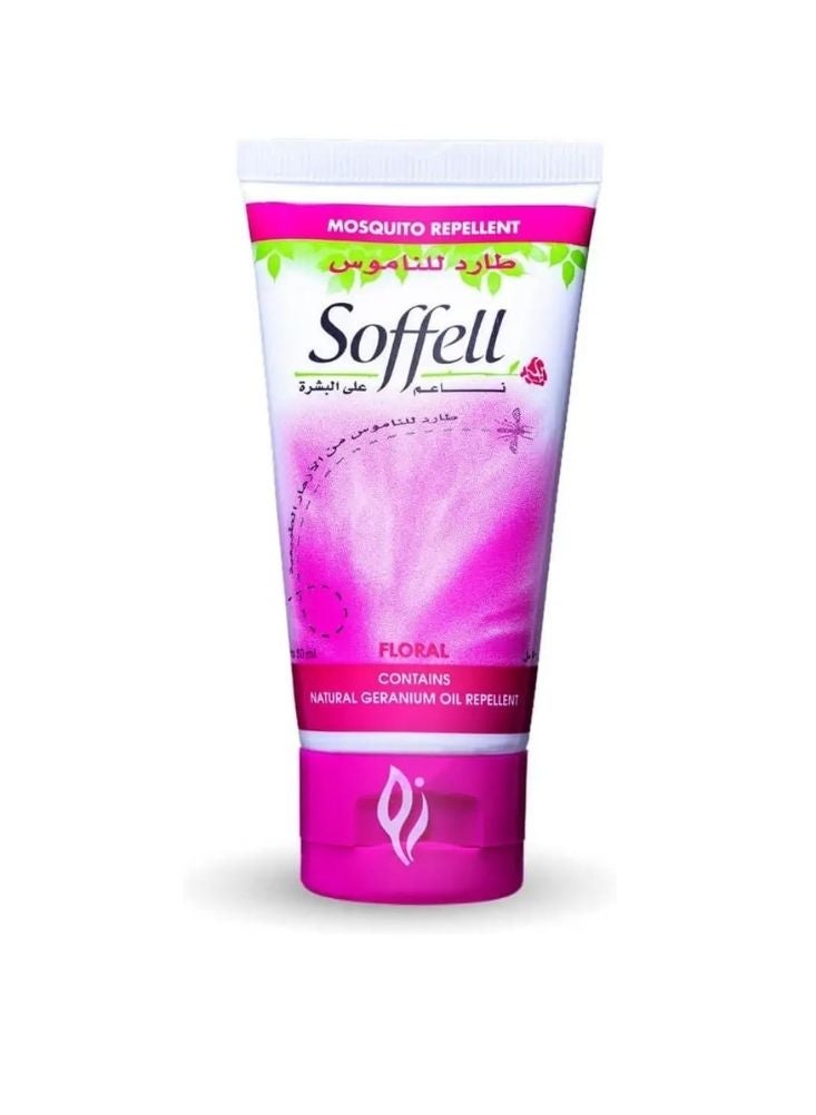 صوفيل لوشن طارد البعوض من سوفيل برائحة الزهور – حماية من زيت إبرة الراعي الطبيعي. - Image 1