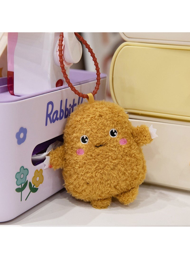 12 CM Cute Cute Cartoon Plush Toy Widgets Backpack Key Pendant For Girls And Boys All Ages Gift（Style 11） - Image 3