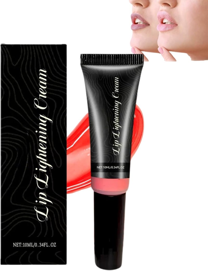Lipfidence,10ml Lip Scrub,Lip Lightening for Dark Lips,Lip Scrub for Dark Lips,Natural Lip Balm to Brighten & Moisturize, Long Lasting Hydration for,Lipstick,Suitable for Women and Men - Image 1