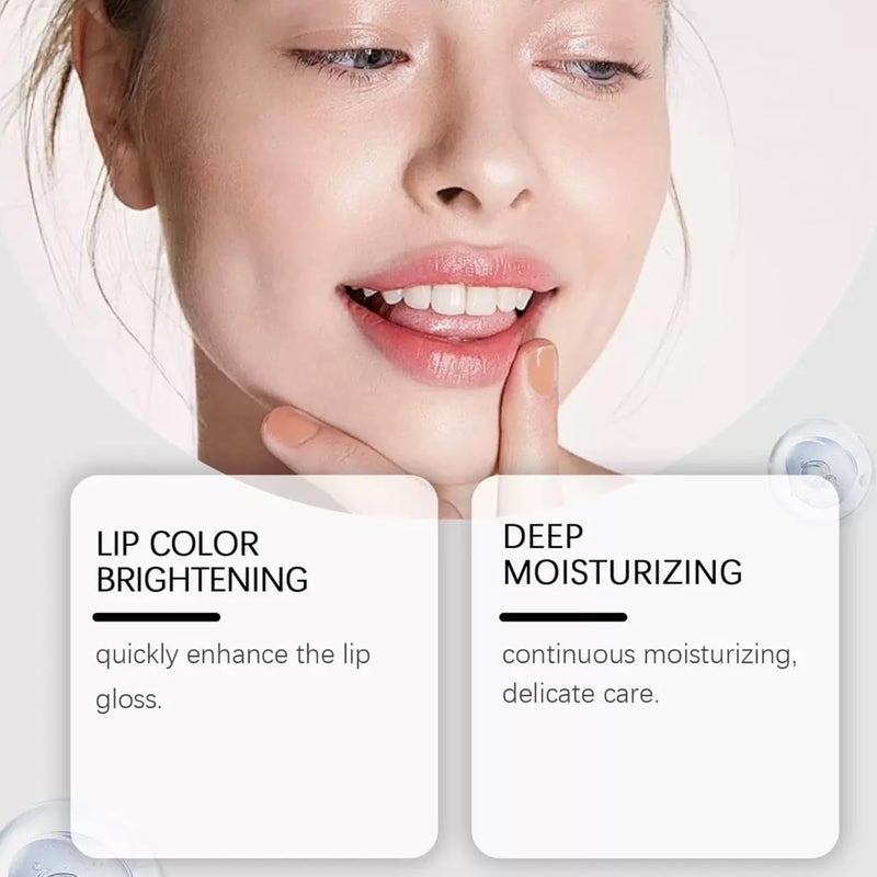 Lipfidence,10ml Lip Scrub,Lip Lightening for Dark Lips,Lip Scrub for Dark Lips,Natural Lip Balm to Brighten & Moisturize, Long Lasting Hydration for,Lipstick,Suitable for Women and Men - Image 3