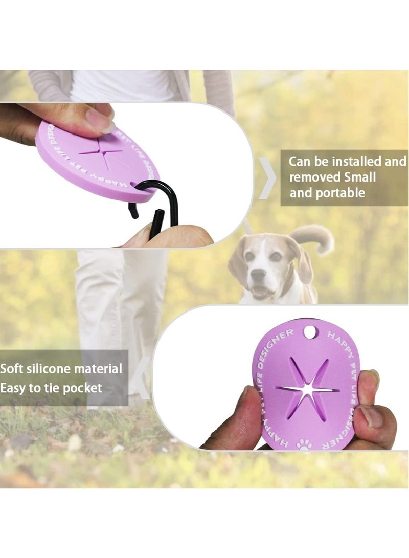 Dog Waste Bag Holder, Waste Bag Holder with Carabiner Clip, Hands Free Waste Bag Carrier, Pet Waste Bag Dispenser for Dog Walking Accessory - Image 4