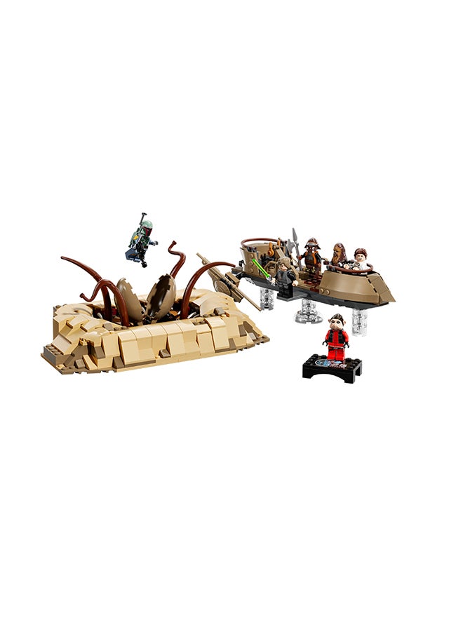 LEGO Star Wars: Return Of The Jedi Desert Skiff & Sarlacc Pit Collectible Building Set, Buildable Toy Vehicle Playset For Kids, Fun Gift For Boys, Girls And Any Fans 75396 (558 Pieces)  - Image 4