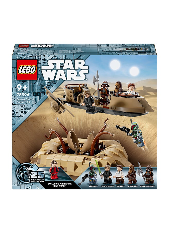 LEGO Star Wars: Return Of The Jedi Desert Skiff & Sarlacc Pit Collectible Building Set, Buildable Toy Vehicle Playset For Kids, Fun Gift For Boys, Girls And Any Fans 75396 (558 Pieces)  - Image 2