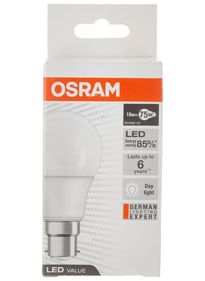 Osram - Osram LED Class A 75 10W Day Light Frosted Pin 3Pc Promo Pack - Image 1